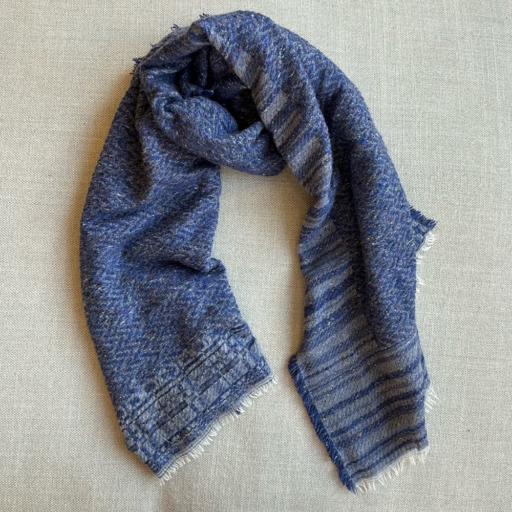 Canali wool / cashmere blend scarf